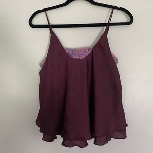 Free People Turn it on Sequin Cami